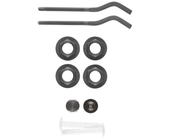 Mounting kit for sectional radiator KFA 1"x1/2" graphite Mounting kit for sectional radiator KFA 1"x1/2" graphite