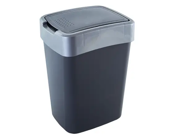 Trash can Aleana "Evro" 45l granite/grey Trash can Aleana "Evro" 45l granite/grey
