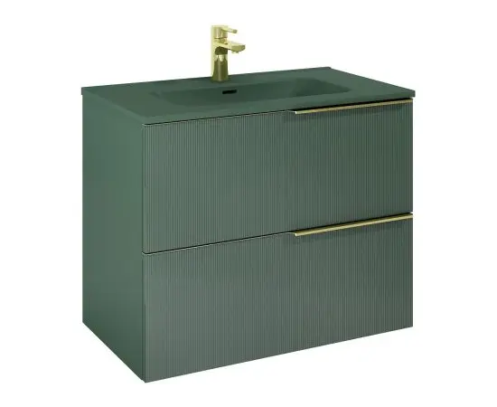 აბაზანის ტუმბო ხელსაბანის გარეშე Elita SOHO მწვანე მქრქალი 80 სმ აბაზანის ტუმბო ხელსაბანის გარეშე Elita SOHO მწვანე მქრქალი 80 სმ