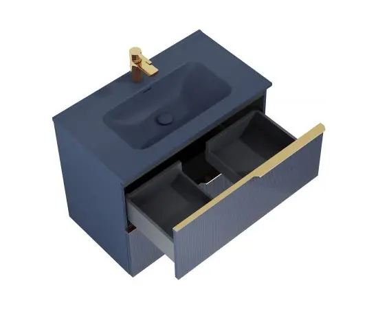 აბაზანის ტუმბო ხელსაბანის გარეშე Elita SOHO ლურჯი მქრქალი 80 სმ აბაზანის ტუმბო ხელსაბანის გარეშე Elita SOHO ლურჯი მქრქალი 80 სმ