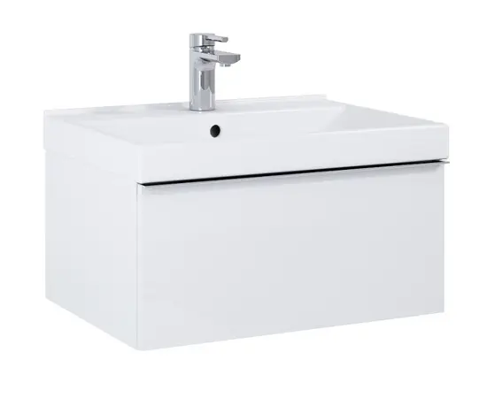 აბაზანის ტუმბო ხელსაბანით Elita LOOK 1DR თეთრი მქრქალი 60 სმ აბაზანის ტუმბო ხელსაბანით Elita LOOK 1DR თეთრი მქრქალი 60 სმ