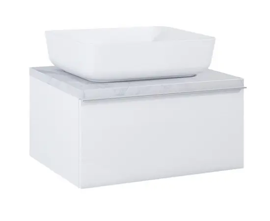 აბაზანის ტუმბო ხელსაბანით Elita LOOK 1DR თეთრი მქრქალი 60 სმ აბაზანის ტუმბო ხელსაბანით Elita LOOK 1DR თეთრი მქრქალი 60 სმ