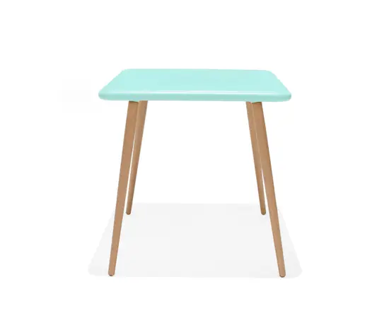 Table Nassau square 71.8x71.8x72 phosphorus