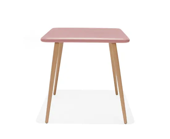 Table Nassau square 71.8x71.8x72 pink