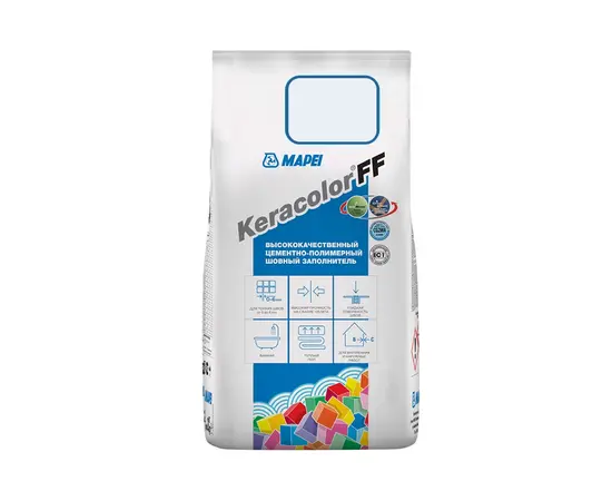 Затирка Mapei Keracolor FF 111 2 кг светло-серая Затирка Mapei Keracolor FF 111 2 кг светло-серая