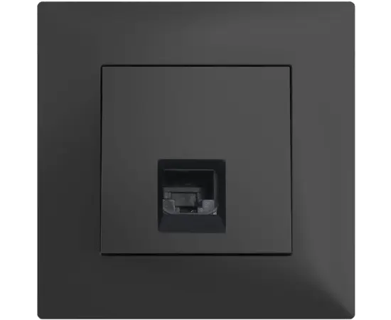 Socket telephone no frame LEGRAND RJ11 black