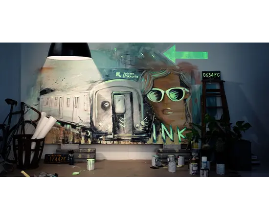 Luminous decorative paint Tikkurila 0.33 l