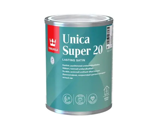 Paint for complex surfaces Tikkurila Unica Super 20 semmi-matt A 2,7 l