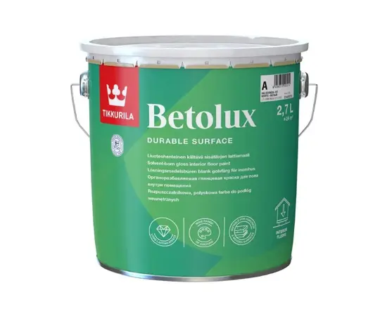 საღებავი იატაკის Tikkurila Betolux A 2,7 ლ