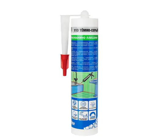 ჰერმეტიკი სილიკონის Mapei XS1 No 113 300 მლ მუქი ნაცრისფერი ჰერმეტიკი სილიკონის Mapei XS1 No 113 300 მლ მუქი ნაცრისფერი