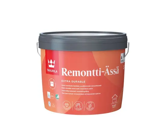საღებავი ინტერიერის Tikkurila Remontti-Ässä  A 2,7 ლ