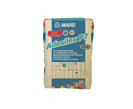 წებოცემენტი Mapei Adesilex P7 C2T 25 კგ ნაცრისფერი წებოცემენტი Mapei Adesilex P7 C2T 25 კგ ნაცრისფერი