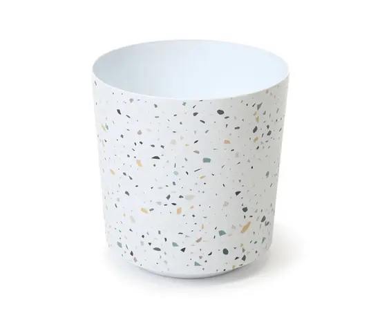 Горшок цветочный Lamela Cover pot SOLO IML 300 terrazzo 16л Горшок цветочный Lamela Cover pot SOLO IML 300 terrazzo 16л