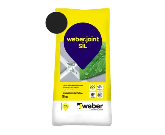 Grout for seams Weber.joint SIL 2 kg 413 black Grout for seams Weber.joint SIL 2 kg 413 black