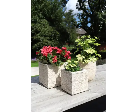 Горшок керамический Mega Collections Utah Cubi Desert 27x28см 21л Горшок керамический Mega Collections Utah Cubi Desert 27x28см 21л