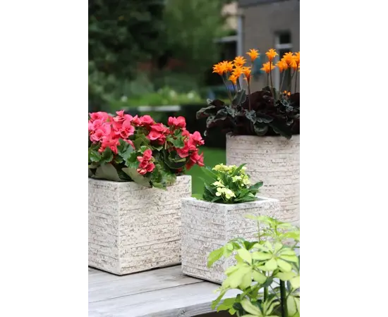 Горшок керамический Mega Collections Utah Cubi Desert 27x28см 21л Горшок керамический Mega Collections Utah Cubi Desert 27x28см 21л