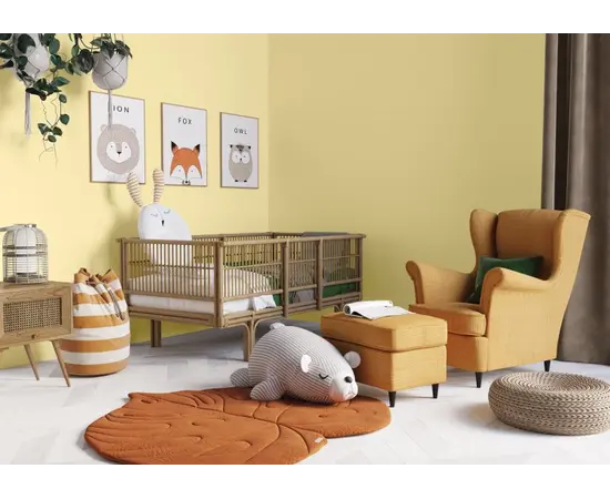 Interior paint test Magnat Kolor Love 25 ml KL12 yellow Interior paint test Magnat Kolor Love 25 ml KL12 yellow