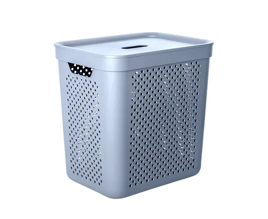 კალათი Aleana Simple 35 ლ ნაცრისფერი მატი კალათი Aleana Simple 35 ლ ნაცრისფერი მატი