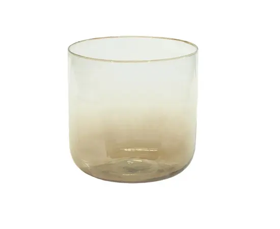 ქოთანი მინის Mega Collections Gloss Cauldron Smoke 20x20სმ ქოთანი მინის Mega Collections Gloss Cauldron Smoke 20x20სმ