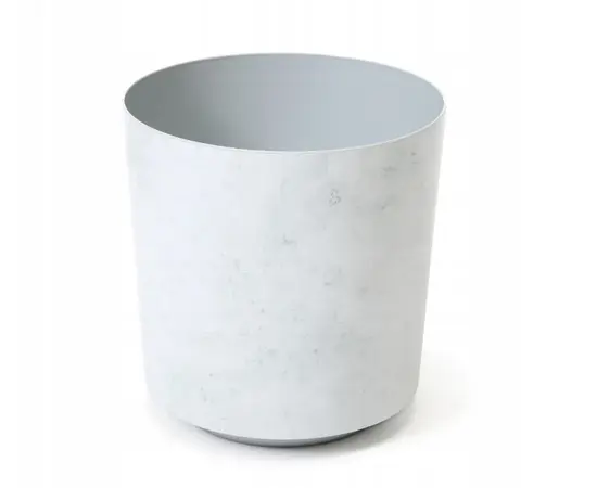 ქოთანი ყვავილის Lamela Cover pot SOLO IML 300 marble თეთრი ქოთანი ყვავილის Lamela Cover pot SOLO IML 300 marble თეთრი