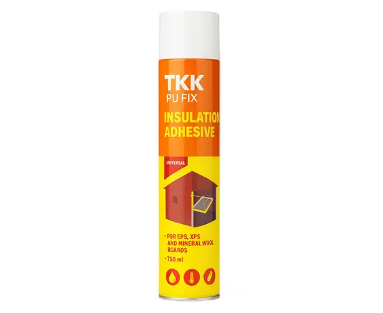 სითბოიზოლაციის წებო TKK PU FIX Insulation Adhesive 750 მლ სითბოიზოლაციის წებო TKK PU FIX Insulation Adhesive 750 მლ