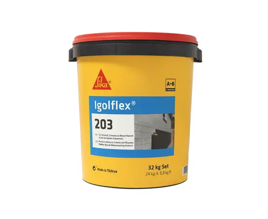 ორკომპონენტიანი ჰიდროიზოლაცია Sika Igolflex 203 2 კგ A+B ორკომპონენტიანი ჰიდროიზოლაცია Sika Igolflex 203 2 კგ A+B