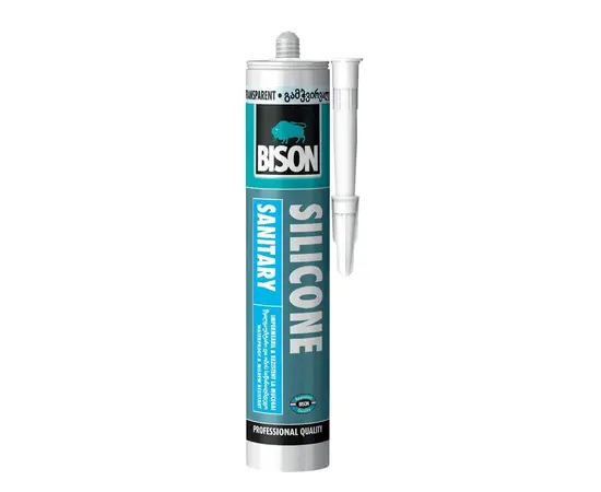 Silicone Bison Silicone Sanitary 280 ml transparent