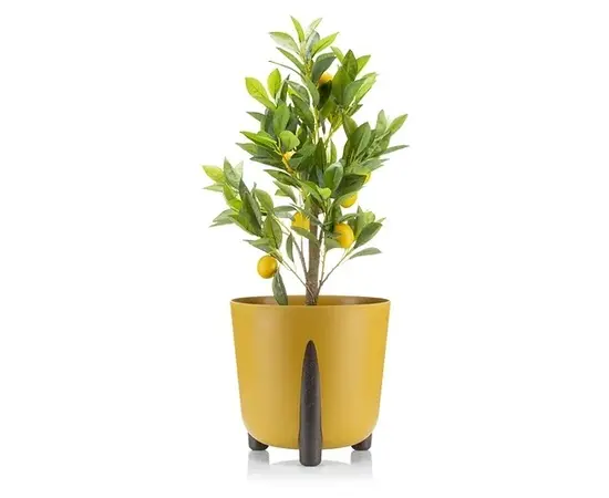 ქოთანი ყვავილის Lamela FRIDA 260 ყვითელი ქოთანი ყვავილის Lamela FRIDA 260 ყვითელი