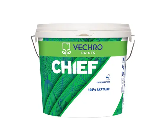 წყალემულსია ფასადის Vechro CHIEF ACRYLIC BASE P 15 ლ გლუვი