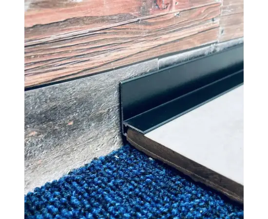 Aluminum anti-plinth PROFIL CENTER Best Deal 15.6x21x2500 Black