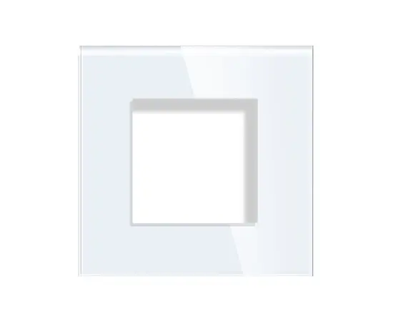 ჩარჩო Elegant Smart Home 1 მინის თეთრი ჩარჩო Elegant Smart Home 1 მინის თეთრი