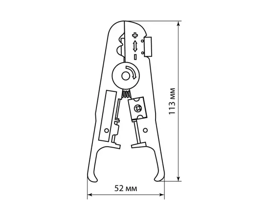 Crimping pliers TDM K3-B UTP SFTP SQ1003-0201