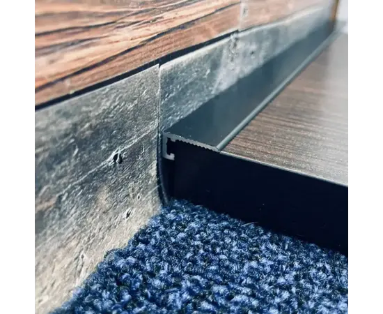 Aluminum anti-plinth PROFIL CENTER Best Deal 15.6x7.4x2500 Black