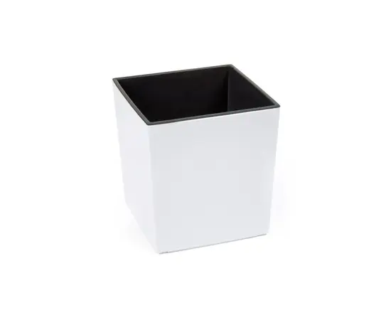 ქოთანი ყვავილის Lamela JUKA planter white 40x40 სმ ქოთანი ყვავილის Lamela JUKA planter white 40x40 სმ