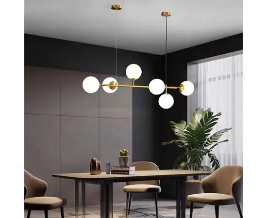 Люстра Pendent E27 8 2313-8 BZ WH золото белый Люстра Pendent E27 8 2313-8 BZ WH золото белый