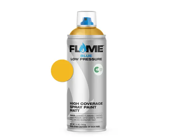 Spray paint FLAME FB110 400ml Melon Yellow Spray paint FLAME FB110 400ml Melon Yellow