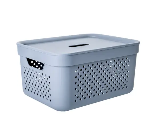 კალათი Aleana Simple 15 ლ ნაცრისფერი მატი კალათი Aleana Simple 15 ლ ნაცრისფერი მატი