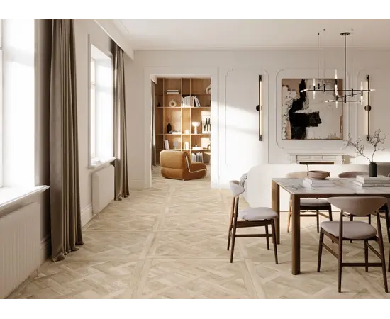 კერამოგრანიტი Halcon Ceramicas P Atelier Square Beige MT 9,5R PRI 60X60სმ