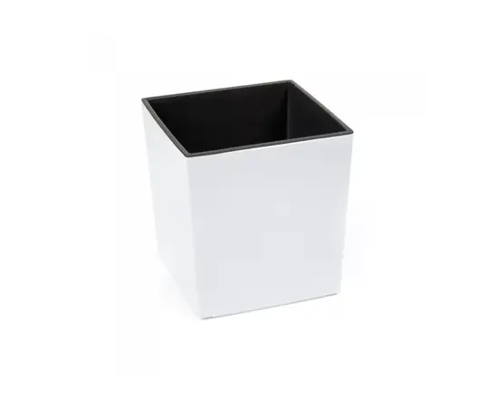 ქოთანი ყვავილის Lamela JUKA planter white 25x25 სმ ქოთანი ყვავილის Lamela JUKA planter white 25x25 სმ