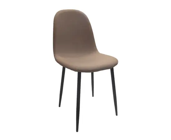 Fabric kitchen chair brown BM-DC001-L