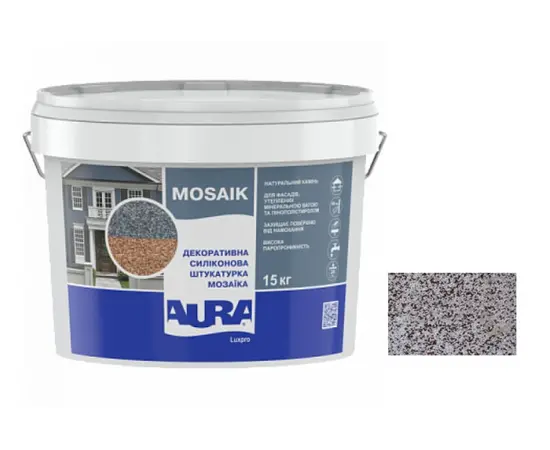 Decorative plaster Aura Luxpro Mosaik M15 (gaine 1,5 mm) В222 15kg