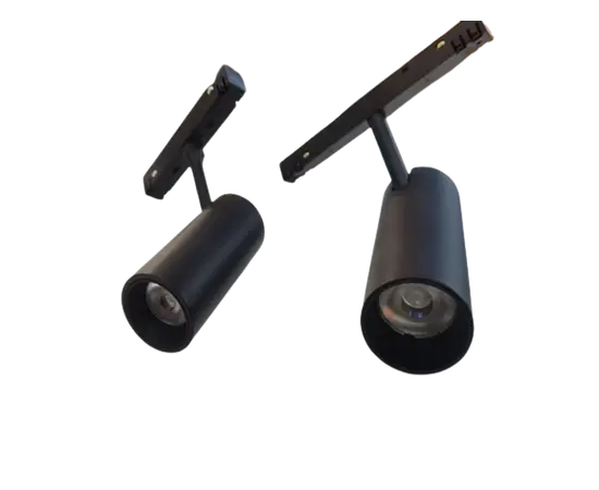 Светильник трека поворотный AIMON 12W 48V 4000K Ø45 прозрачный