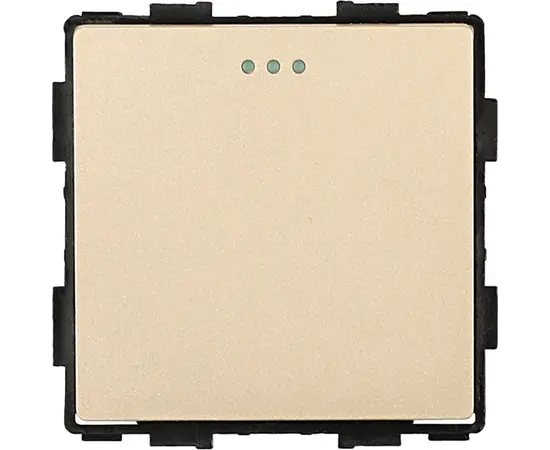 ჩამრთველი Socket Style 1 1G-2W ოქროსფერი