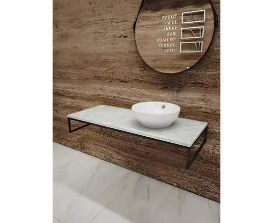 აბაზანის ავეჯი ხელსაბანის Valadares Onor white/black