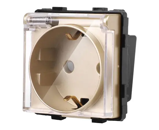 როზეტი Socket Style 16A ოქროსფერი