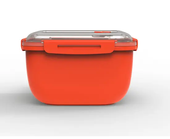 Rice cooker Rotho 2.5L MEMORY MICROWAVE orange