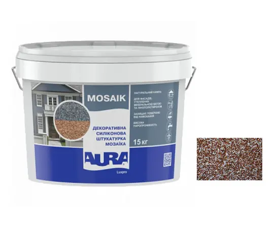 Decorative plaster Aura Luxpro Mosaik M15 (grain 1.5 mm) В234 15 kg