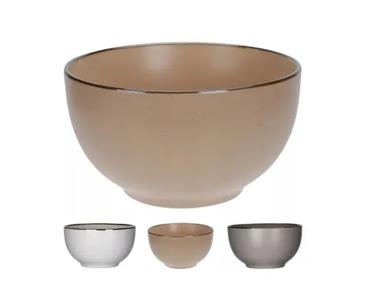 Пиала Koopman 13,8 см STONEWARE 3ASS CLR