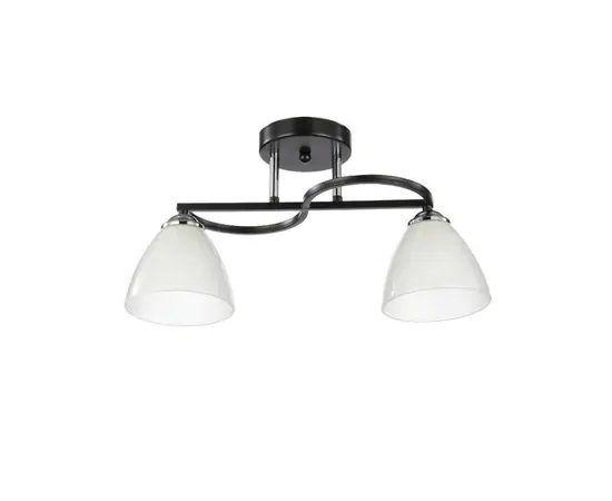 Люстра Bella Mita E27 2 70219-2 BK+CR черный хром