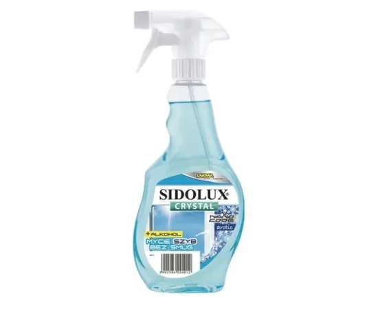მინის საწმენდი საშუალება ორთქლსაწინააღმდეგო ეფექტით Sidolux 500 მლ